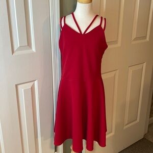 Sally Miller Girls Red Dress Size Medium in GUC